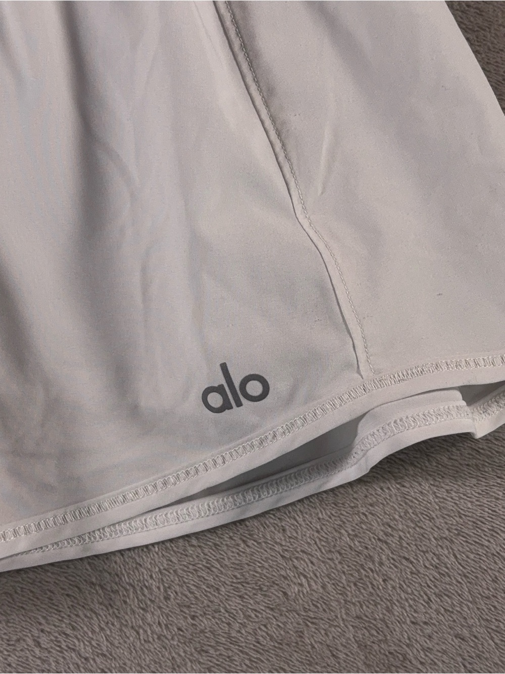 Alo Yoga Match Point Tennis Skirt Womens Size Small White Lounge - Picture 3 of 7